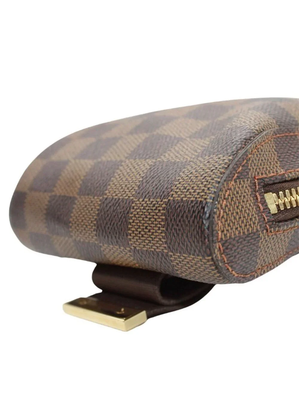 Louis Vuitton Belt Bag Damier Canvas Geronimos Ebene Brown